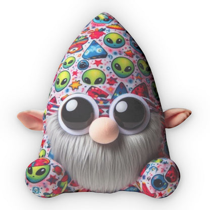 Alien Gnome Plush Shaped Pillow